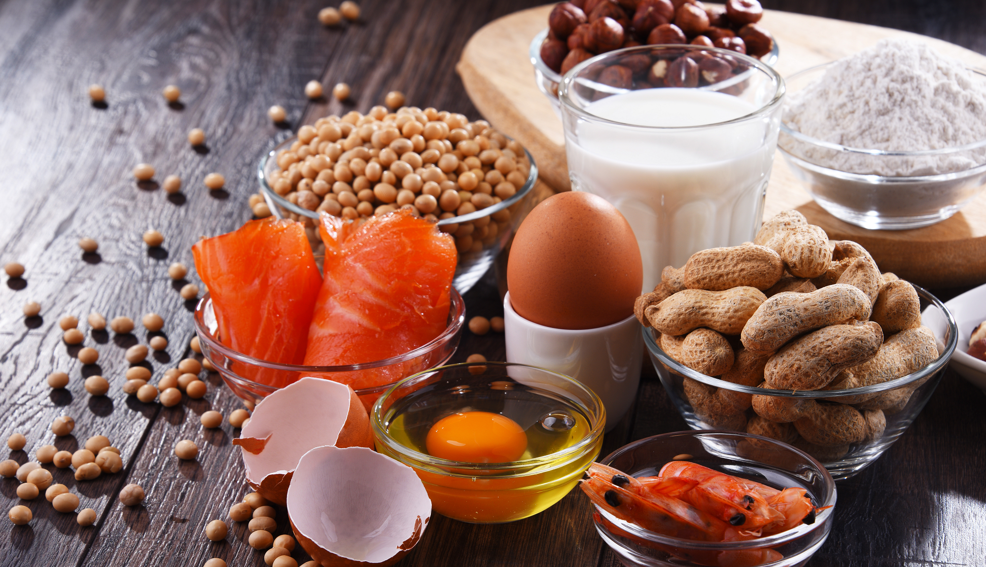 Common food allergens for babies