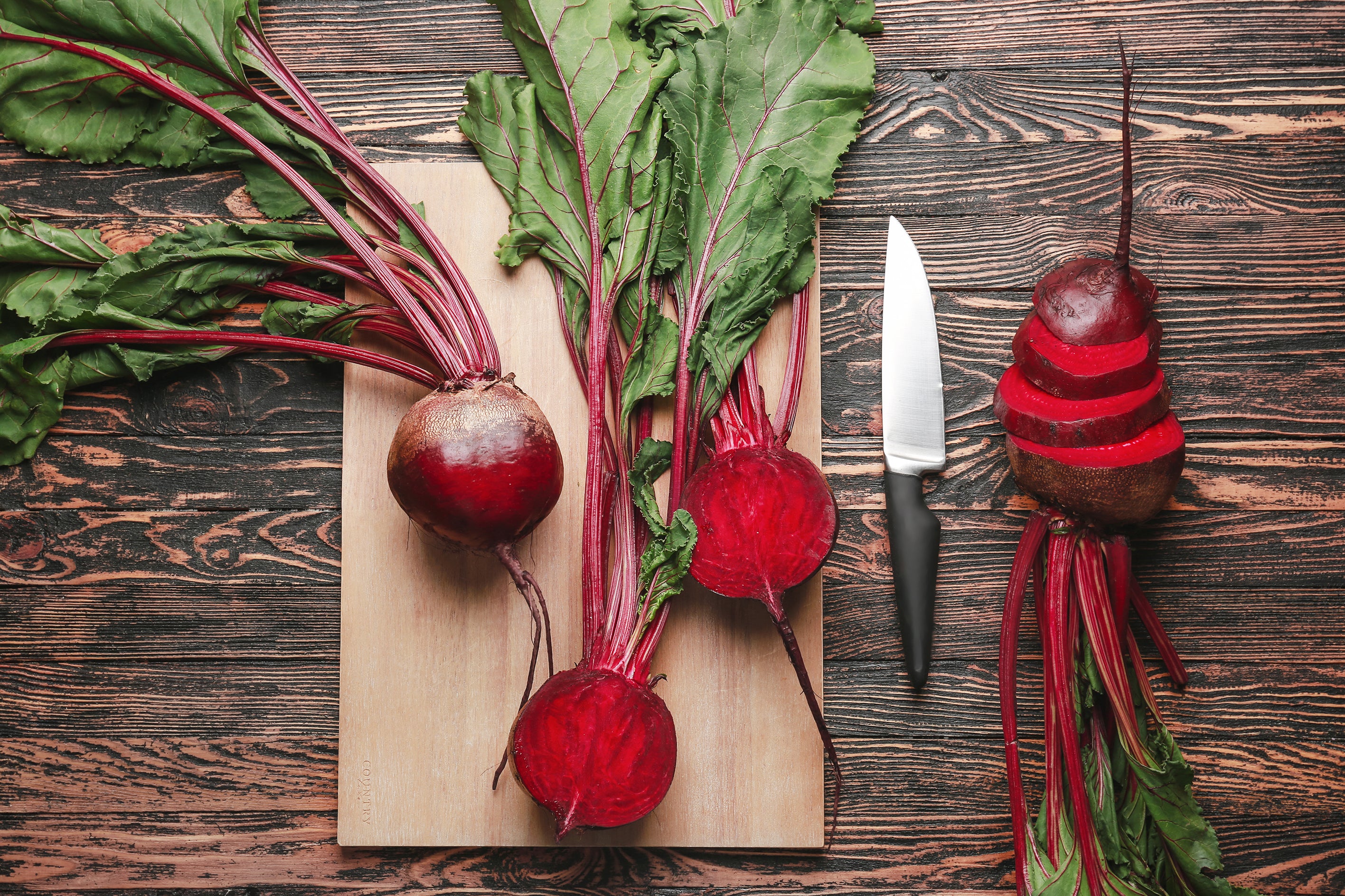 Fresh beets used in Kekoa Foods vegetable puree.