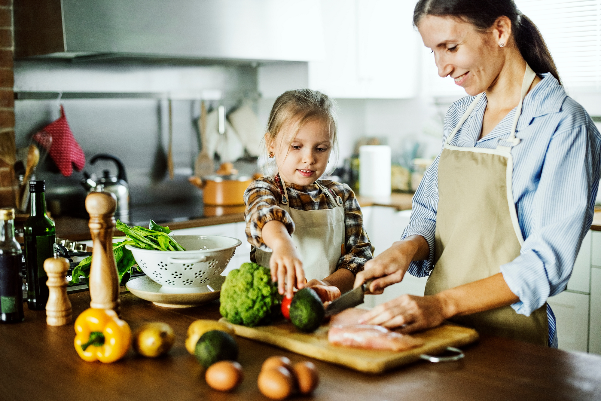 get creative at mealtime with your child