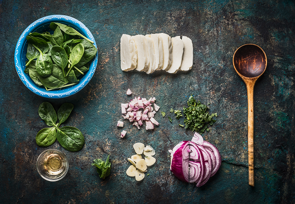 Real ingredients for organic baby food pouches.